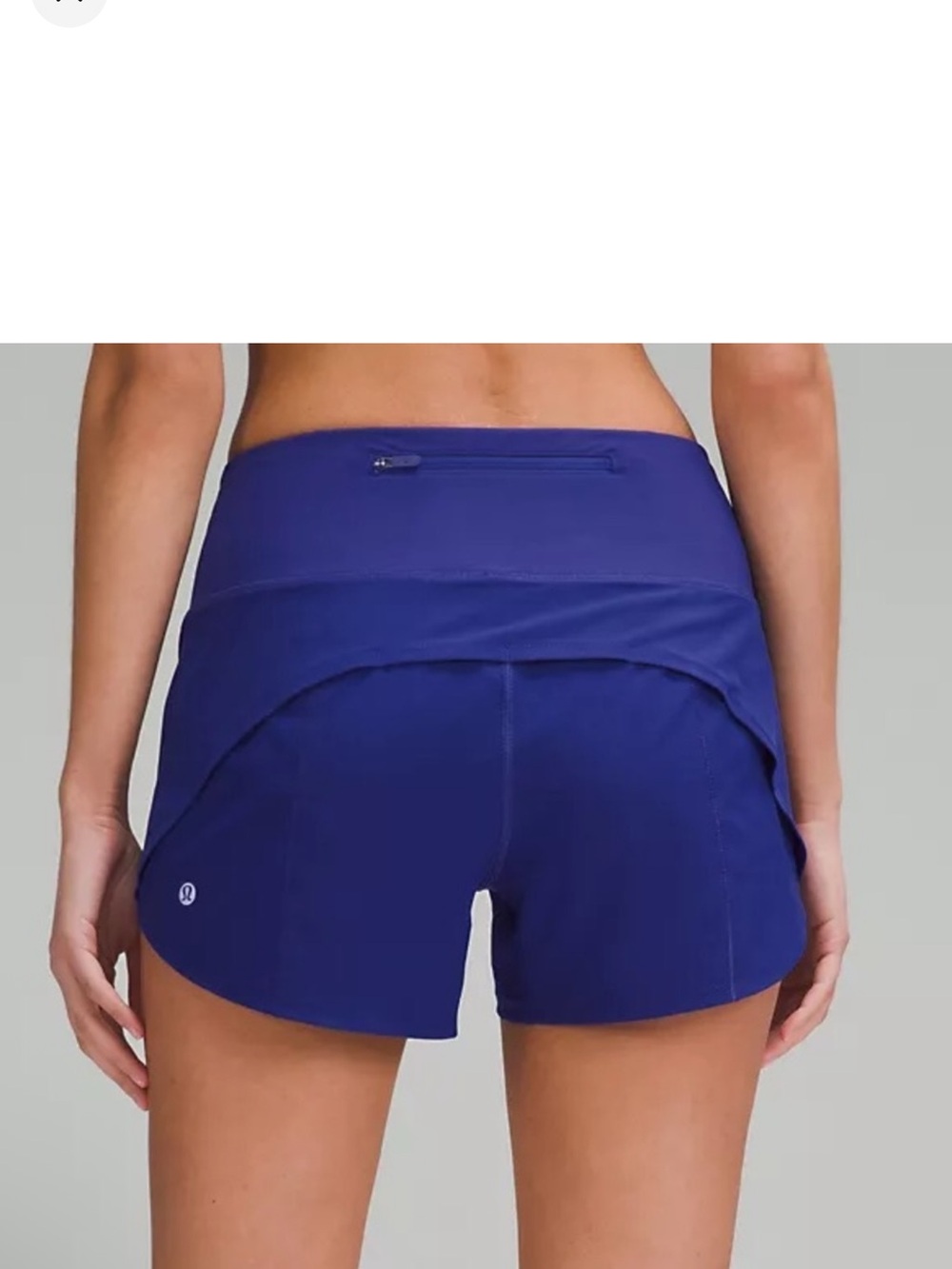 lululemon athletica Women's Athletic Shorts - Deep Blue Size 12